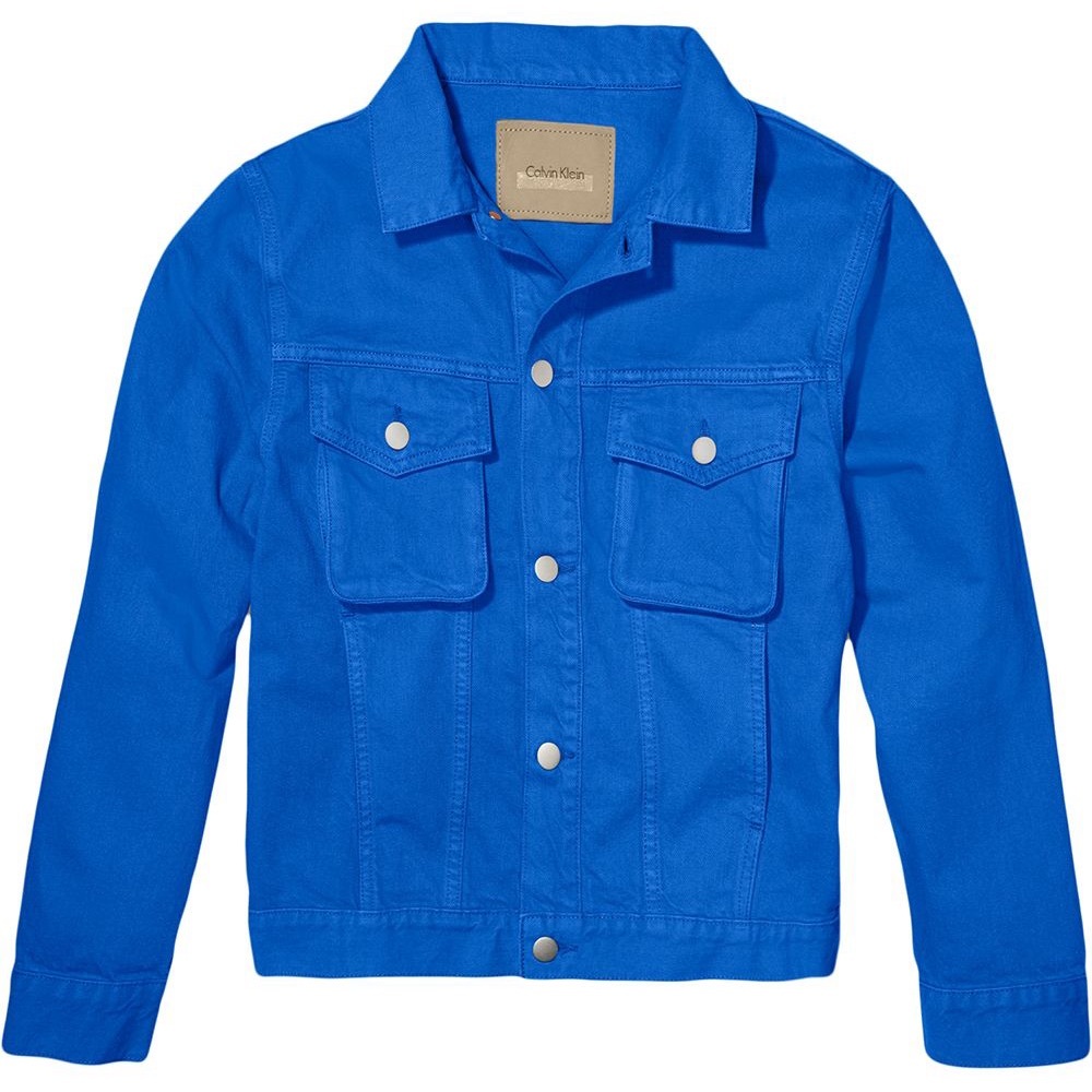 Heron Preston for Calvin Klein blue denim jacket